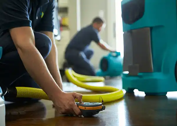 water damage restoration service Apple Mountain Lake